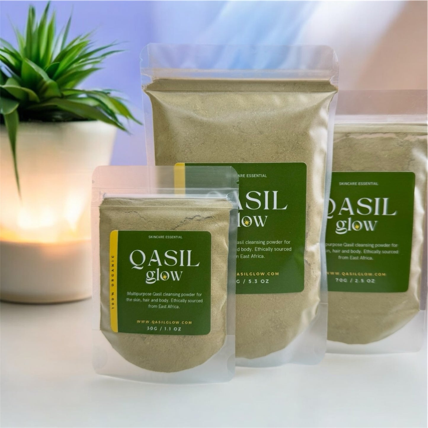 Qasil Glow Powder (150 g / 5.3 oz)